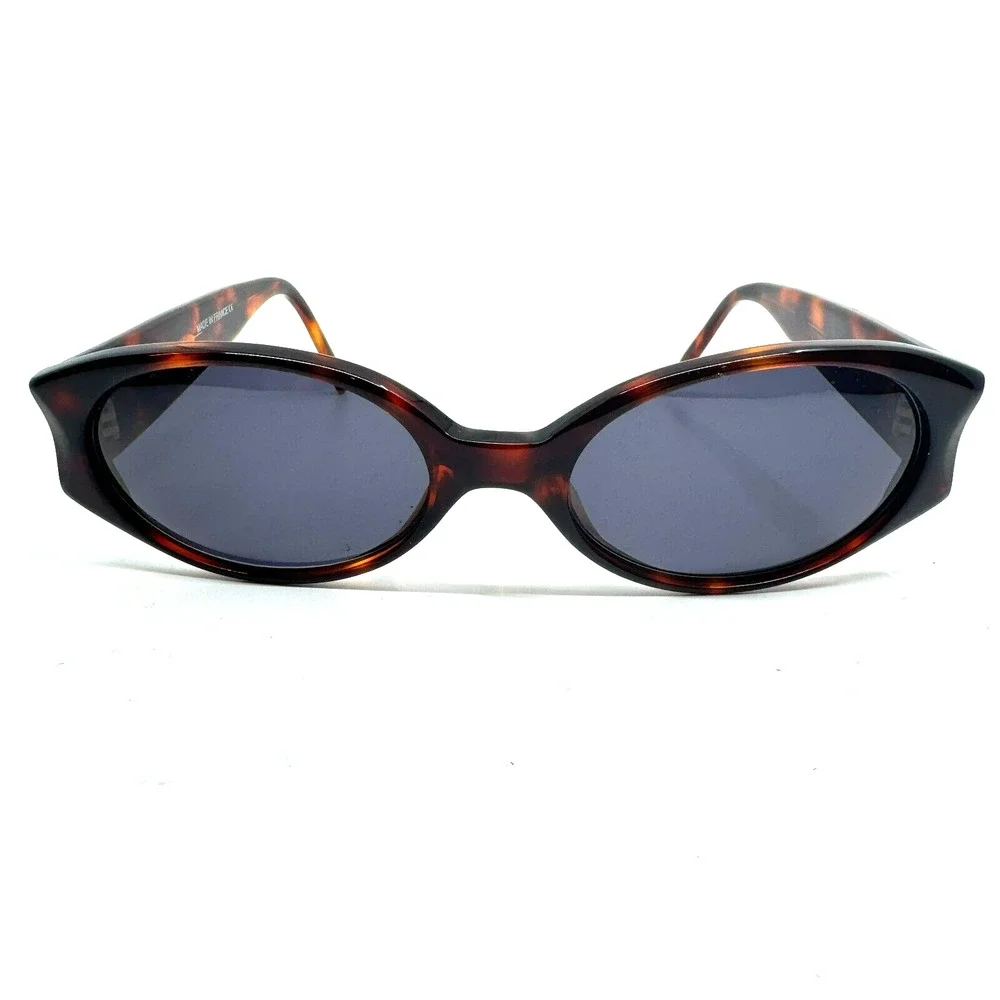 Unbranded Brown Tortoise Sunglasses with Geckos on Arm Black Lens H10470